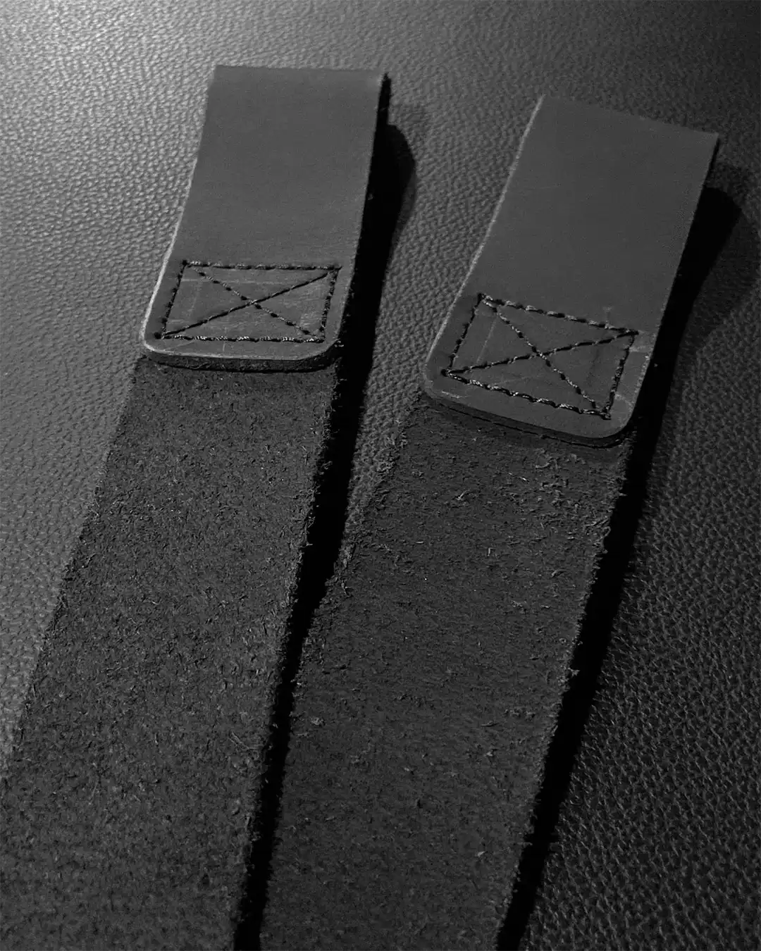 Leren Lifting Straps