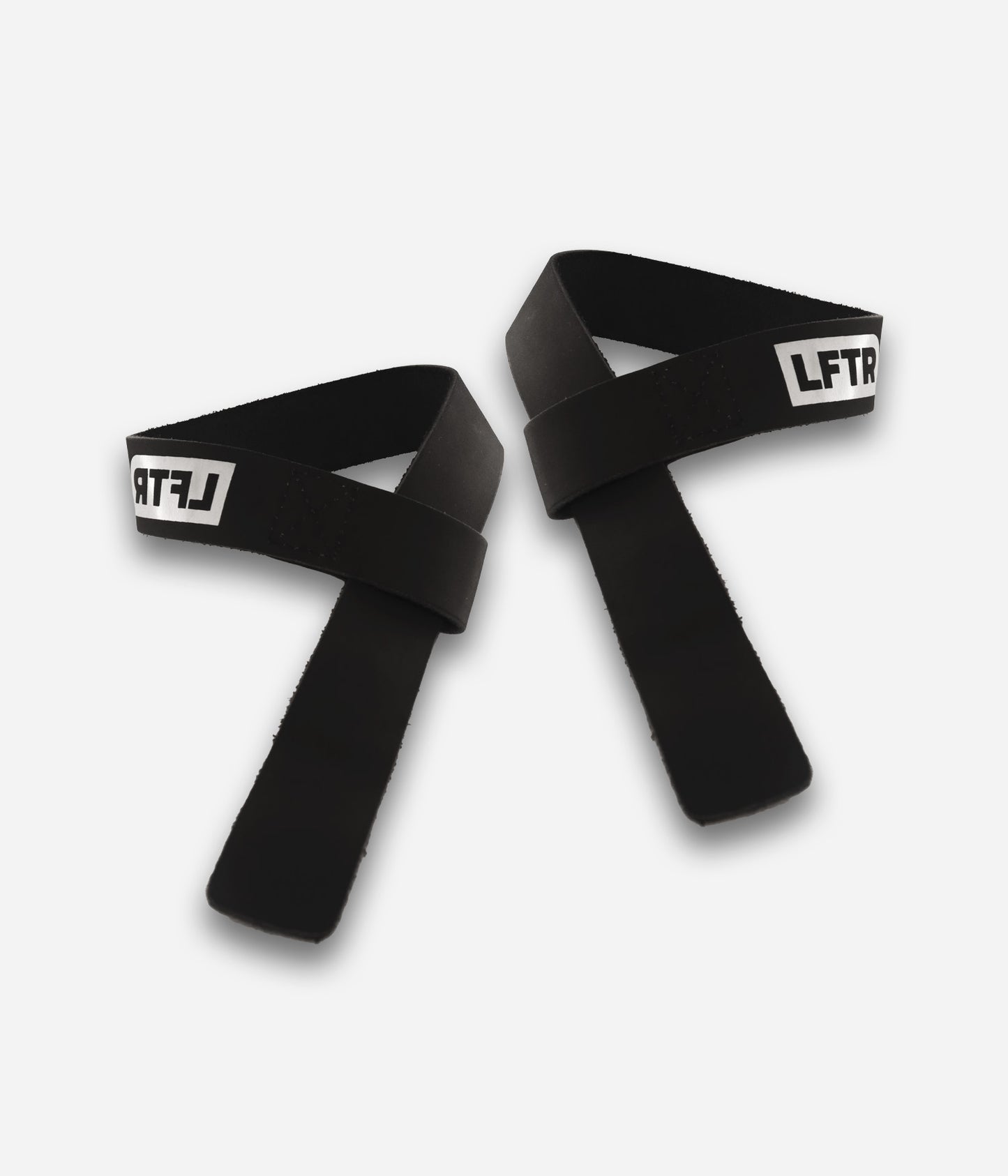 Zwarte Leren Lifting Straps