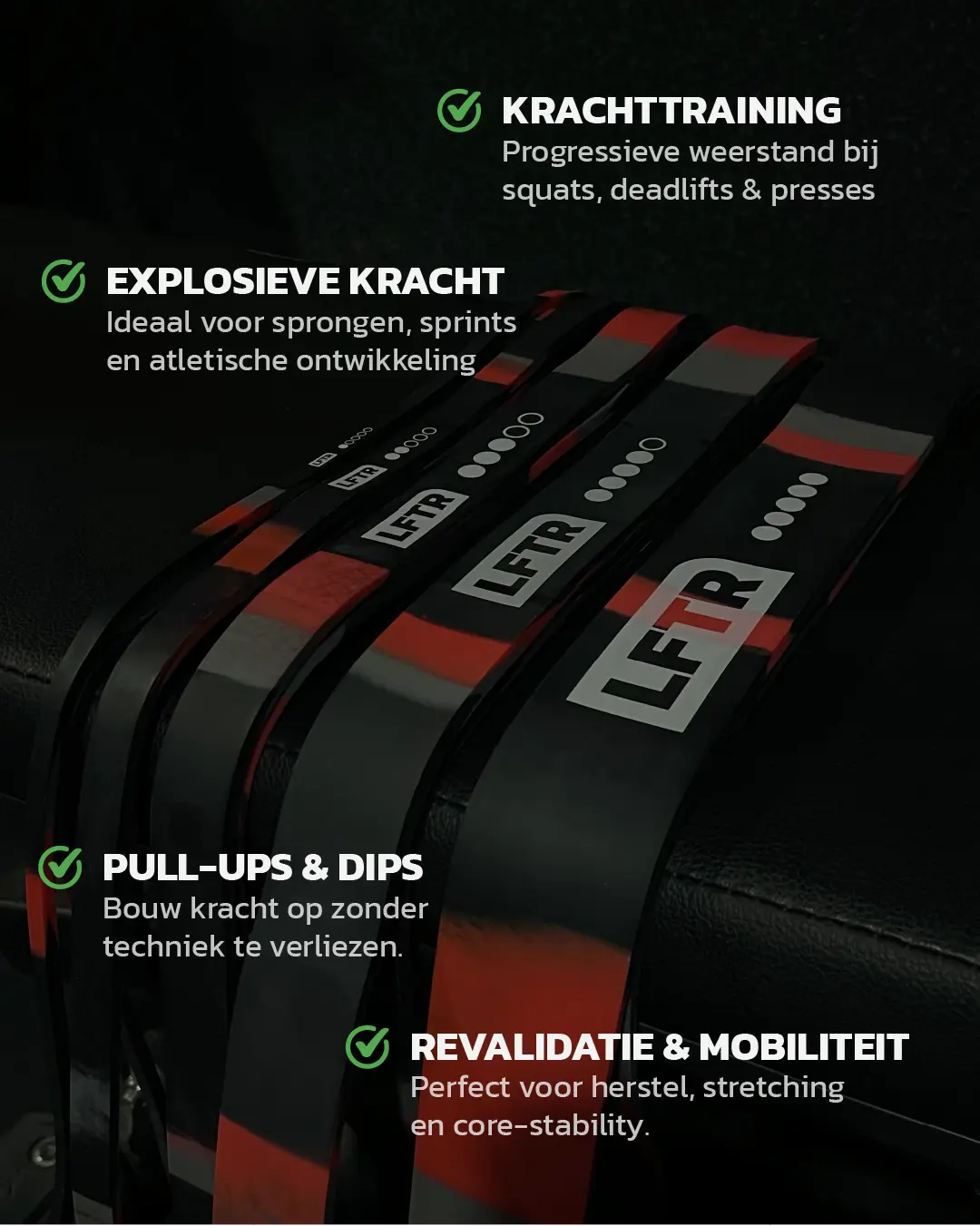 Set Weerstandsbanden 3-50kg